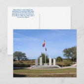 Carte postale de la fête des morts pour la patrie (Devant / Derrière)