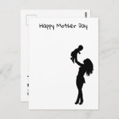 Carte postale de la fête mère (Devant / Derrière)