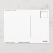 Carte postale de la fleur Graptopetalum macdougall (Dos)