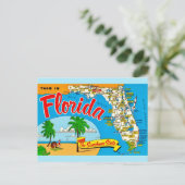 Carte postale de la Floride ensoleillée (Debout devant)