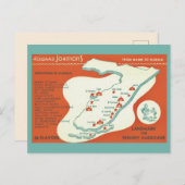 Carte postale de la Floride Howard Johnsons (Devant / Derrière)