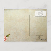 Carte postale de la Force de Vie de Gaia (Dos)