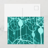 Carte postale de la forêt de neurones (Devant / Derrière)