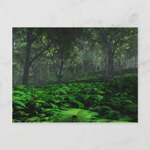 Carte postale de la forêt dominante