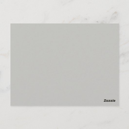 carte postale de la forêt gothique (Dos)