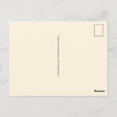 Carte postale de la forêt nationale d'Allegheny (Dos)