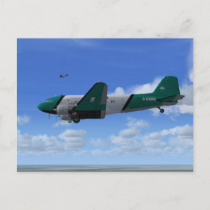 Carte postale de la formation DC-3 [BAV]