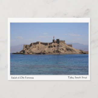 Carte postale de la forteresse de Salah el-Din