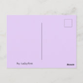 Carte postale de la fresque de hibou (Dos)