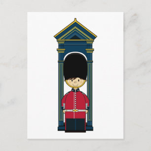 Carte postale de la Garde royale britannique
