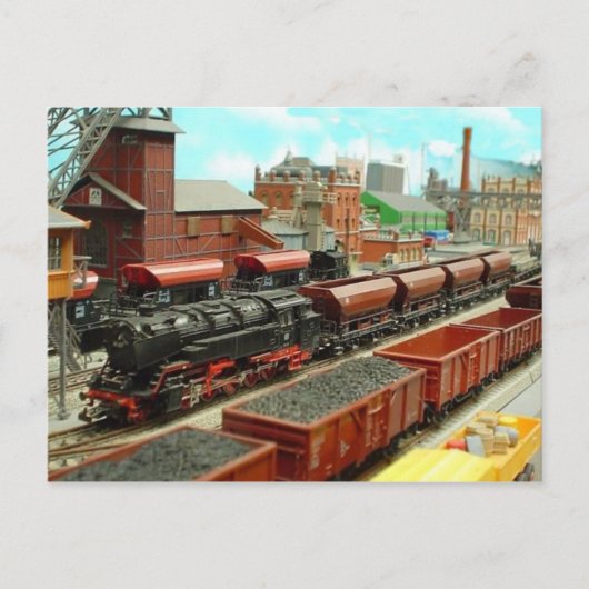 Carte postale de la gare (Devant)