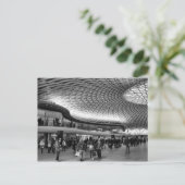 carte postale de la gare de Kings Cross (Debout devant)