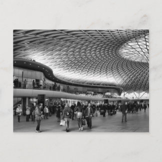 carte postale de la gare de Kings Cross