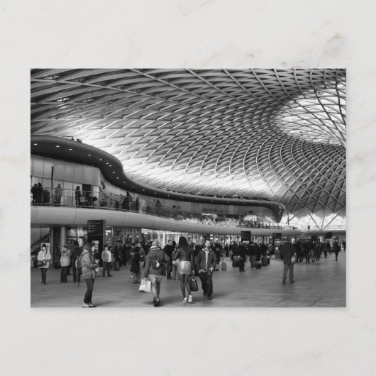 carte postale de la gare de Kings Cross (Devant)