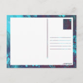 carte postale de la gare de l'île tybee (Dos)