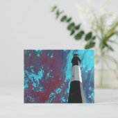 carte postale de la gare de l'île tybee (Debout devant)