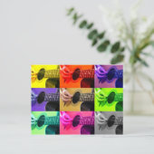 Carte postale de la Guitare aveugle couleur (Debout devant)