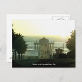 Carte postale de la jetée Hermosa Beach Pier (Devant / Derrière)