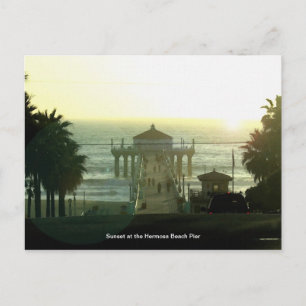 Carte postale de la jetée Hermosa Beach Pier