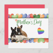 Carte postale de la Journée de la mère (Devant / Derrière)