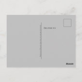 Carte postale de la journée du teckel (Dos)