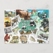 Carte postale de la Journée Mondiale des Animaux a (Devant)
