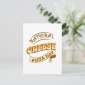 Carte postale de la journée nationale de la pizza (Debout devant)