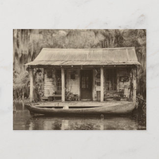 Carte postale de la Louisiane Cajun Bayou