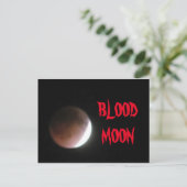 CARTE POSTALE DE LA LUNE DE SANG (Debout devant)