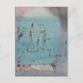 Carte postale de la machine à Twitter Paul Klee (Devant)