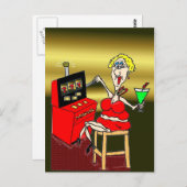 CARTE POSTALE DE LA MACHINE SANS FIL (Devant / Derrière)