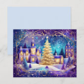 carte postale de la mairie de noël (Devant / Derrière)