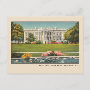 Carte postale de la Maison Blanche, Washington, D.