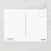 Carte postale de la maison de plantation - île Sai (Dos)