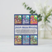 Carte Postale De La Maison Juive Bénissant La Vill (Debout devant)