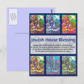 Carte Postale De La Maison Juive Bénissant La Vill (Devant / Derrière)