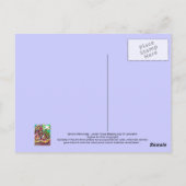 Carte Postale De La Maison Juive Bénissant La Vill (Dos)