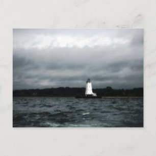 Carte postale de la maison lumière HDR