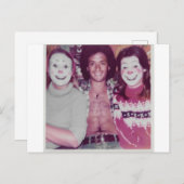 carte postale de la maison pleine (Devant / Derrière)