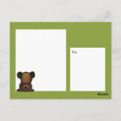 Carte postale de la marguerite (Dos)