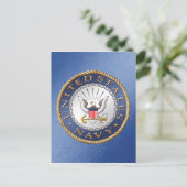 Carte postale de la marine américaine (Debout devant)