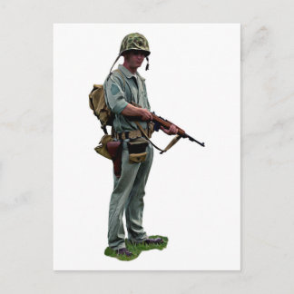 Carte postale de la marine américaine WW2