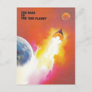 Carte postale de la mission Mars