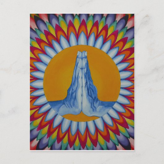 Carte postale de la montagne de prières (Devant)