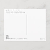 Carte postale de la montagne de Zugspitze (Dos)