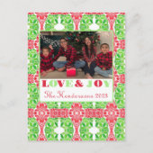 Carte postale de la mosaïque colorée (Devant)