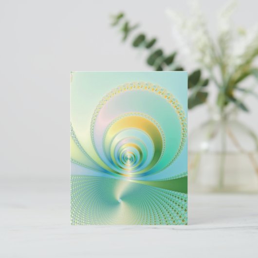 Carte postale de la mousson (Debout devant)