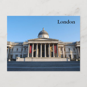Carte postale de la National Gallery, Londres