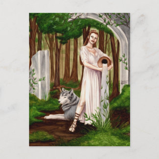 Carte postale de la nature mère