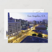 Carte postale de la nuit de Los Angeles ! (Devant / Derrière)